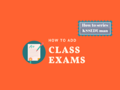 Add class exam